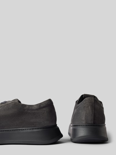 Peek & Cloppenburg CopenhagenLedersneaker Mit Label-Prints In Black