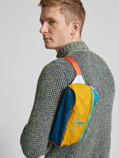 Peek & Cloppenburg CotopaxiBauchtasche mit Label-Print Modell 'Bataan' in rhodium melange