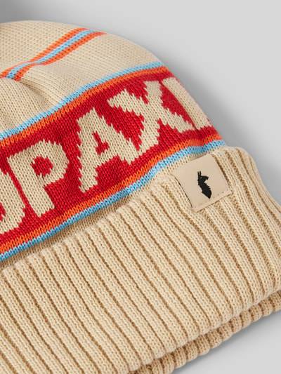 Peek & Cloppenburg CotopaxiMütze Mit Label-Patch Modell 'Cumbre' In Sand