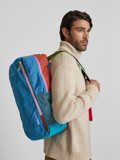 Peek & Cloppenburg CotopaxiRucksack mit Label-Print Modell 'Batac' in rhodium melange