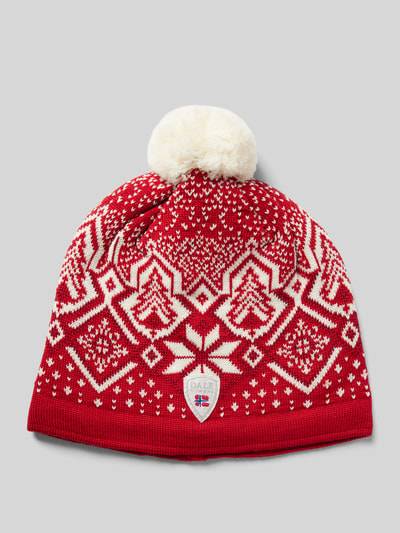 Peek & Cloppenburg Dale Of NorwayMütze In Strick-Optik In Rot