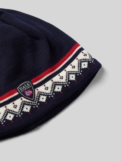 Peek & Cloppenburg Dale Of NorwayMütze Mit Label-Detail In Marine