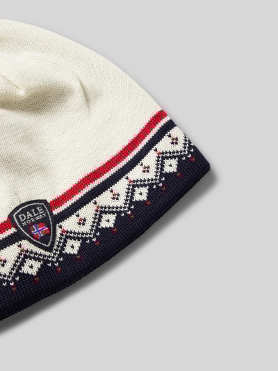 Peek & Cloppenburg Dale Of NorwayMütze Mit Label-Detail In Offwhite