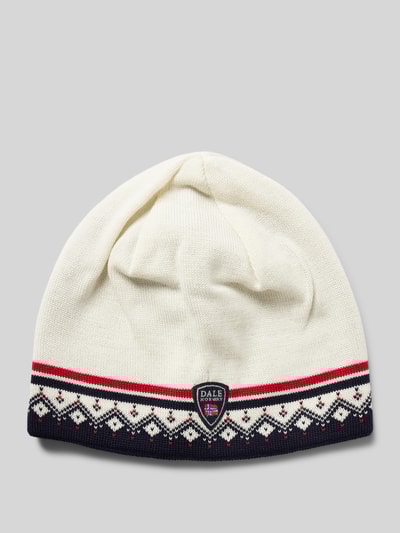 Peek & Cloppenburg Dale of NorwayMütze mit Label-Detail in offwhite