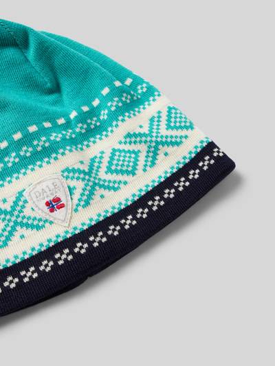 Peek & Cloppenburg Dale Of NorwayMütze Mit Label-Detail In Tuerkis