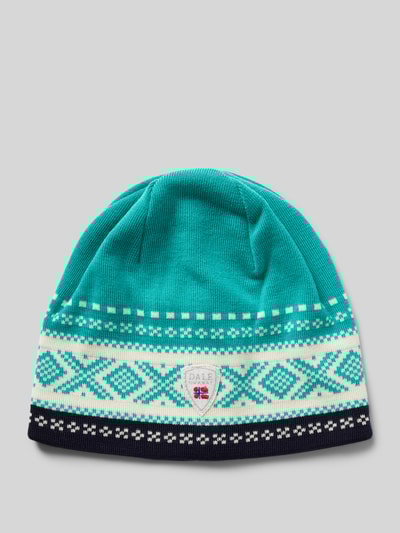 Peek & Cloppenburg Dale of NorwayMütze mit Label-Detail in tuerkis
