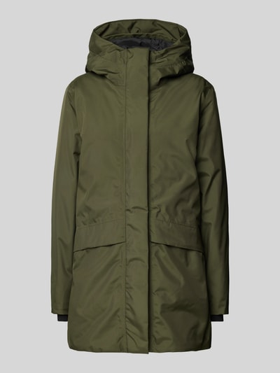 Peek & Cloppenburg DidriksonsJacke Mit Kapuze Modell 'CAJSA' In Oliv