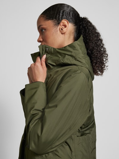 Peek & Cloppenburg DidriksonsJacke Mit Kapuze Modell 'CAJSA' In Oliv