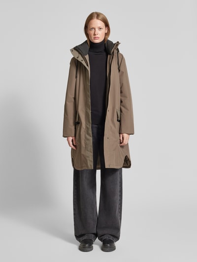 Peek & Cloppenburg DidriksonsParka mit Pattentaschen in camel