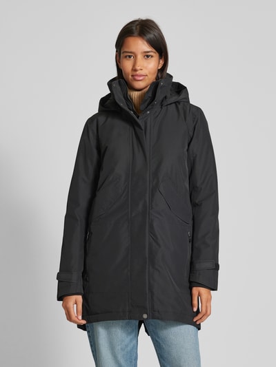 Peek & Cloppenburg DidriksonsParka Mit Reißverschlusstaschen Modell 'INDRA' In Black