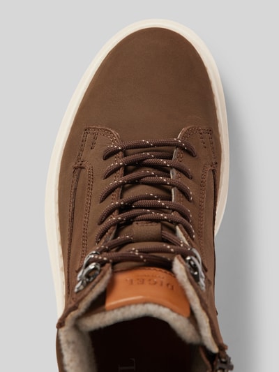 Peek & Cloppenburg DIGELBoots Aus Leder Mit Schnürung Modell 'Samson' In Mittelbraun