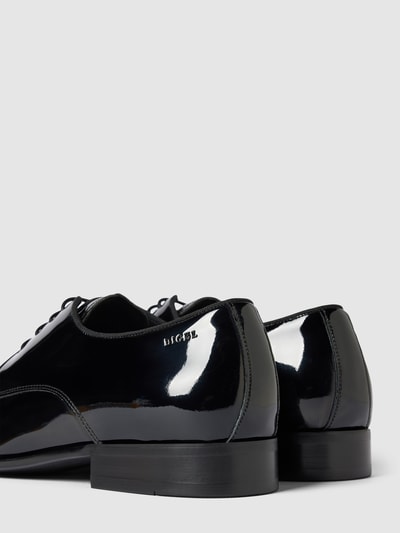 Peek & Cloppenburg DIGELDerby-Schuhe Aus Leder Mit Schnürung Modell 'SILVANO' In Black