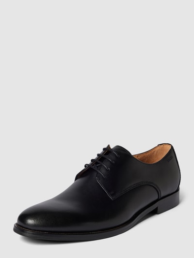 Peek & Cloppenburg DIGELDerby-Schuhe Aus Leder Modell 'SEBASTIAN' In Black
