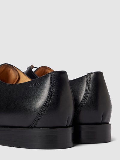 Peek & Cloppenburg DIGELDerby-Schuhe Aus Leder Modell 'SEBASTIAN' In Black