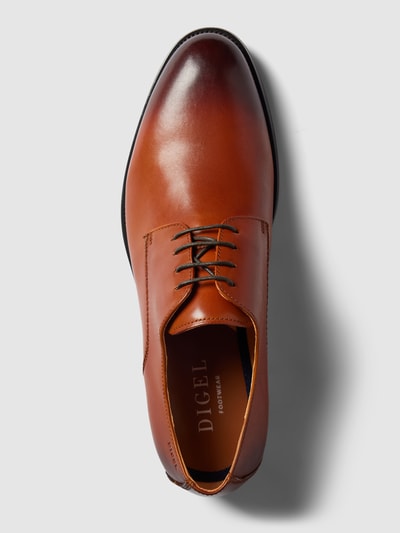 Peek & Cloppenburg DIGELDerby-Schuhe Aus Leder Modell 'SEBASTIAN' In Cognac