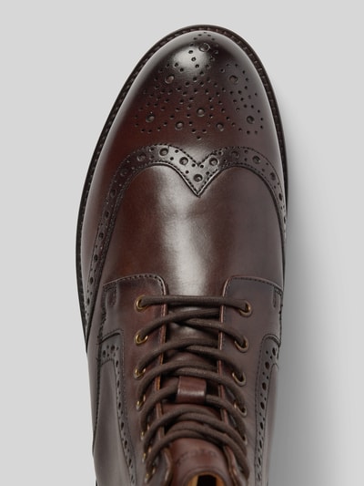 Peek & Cloppenburg DIGELSchnürboots Aus Echtem Leder Modell 'Spencer' In Mittelbraun