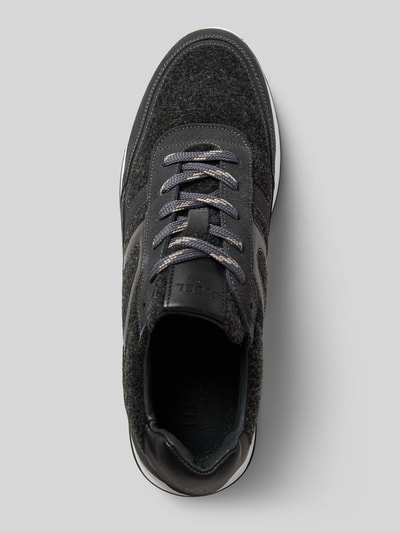 Peek & Cloppenburg DIGELSneaker Aus Leder-Textil-Mix Modell 'Swift' In Mittelgrau