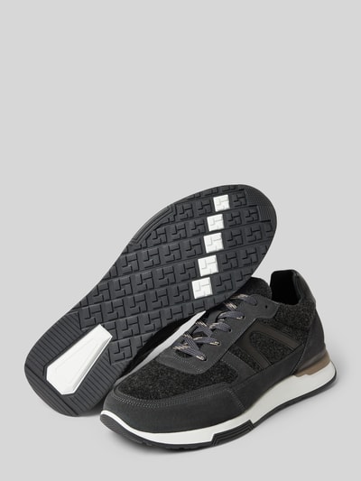 Peek & Cloppenburg DIGELSneaker Aus Leder-Textil-Mix Modell 'Swift' In Mittelgrau