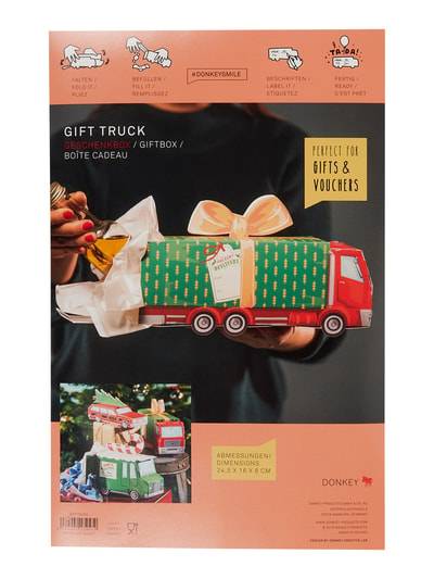 Peek & Cloppenburg DonkeyUnisex Geschenkbox Mit Weihnachtsmuster In Gruen