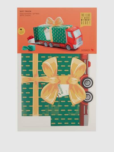 Peek & Cloppenburg DonkeyUnisex Geschenkbox mit Weihnachtsmuster in gruen