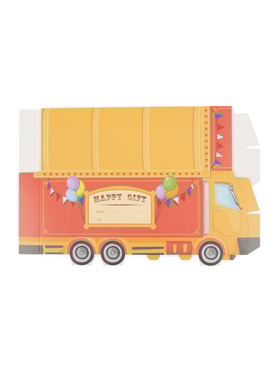 Peek & Cloppenburg DonkeyUnisex Geschenkbox Mit Zirkusmotiven In Hellrot