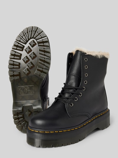 Peek & Cloppenburg Dr. MartensBoots Aus Leder Mit Schnürung Modell 'Jadon' In Black