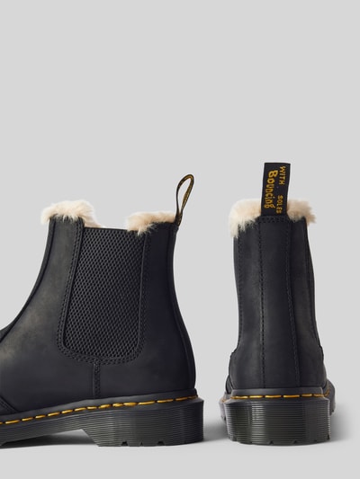 Peek & Cloppenburg Dr. MartensChelsea Boots Aus Leder Mit Innenfutter Modell 'Leonore' In Black