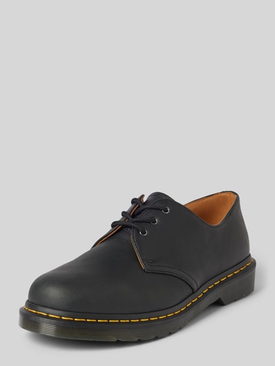 Peek & Cloppenburg Dr. MartensLederhalbschuhe mit Ziernaht Modell 'Eye' in black