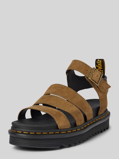 Peek & Cloppenburg Dr. MartensSandale mit Dornschließe Modell 'Blaire' in oliv