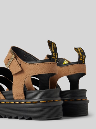 Peek & Cloppenburg Dr. MartensSandalette Aus Leder Mit Plateausohle In Beige