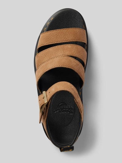 Peek & Cloppenburg Dr. MartensSandalette Aus Leder Mit Plateausohle In Beige