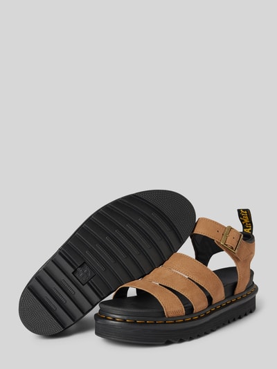 Peek & Cloppenburg Dr. MartensSandalette Aus Leder Mit Plateausohle In Beige