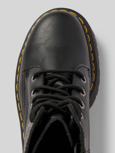 Peek & Cloppenburg Dr. MartensSchnürboots Aus Leder Mit Ziernaht Modell 'Jadon' In Black