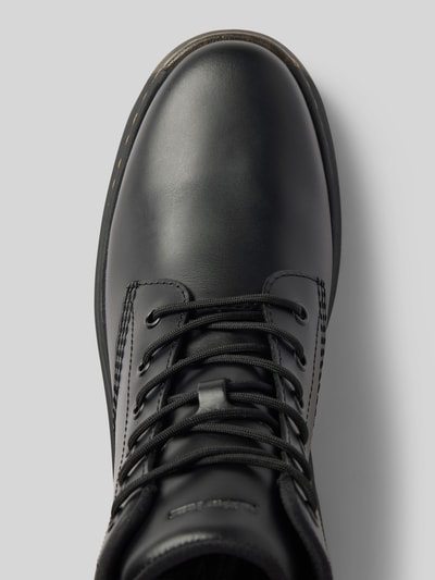 Peek & Cloppenburg Dr. MartensSchnürboots Aus Leder Mit Ziernaht Modell 'Crewson Chukka' In Black