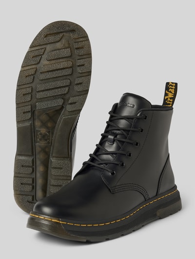 Peek & Cloppenburg Dr. MartensSchnürboots Aus Leder Mit Ziernaht Modell 'Crewson Chukka' In Black