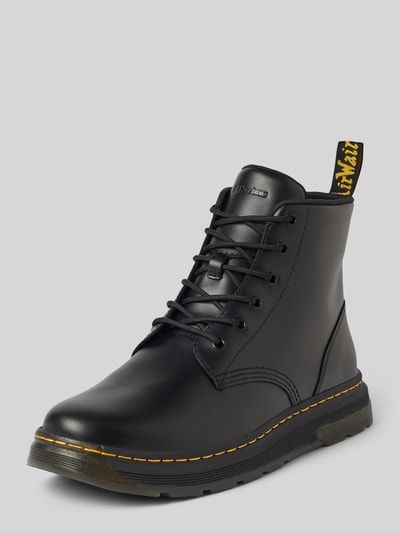 Peek & Cloppenburg Dr. MartensSchnürboots aus Leder mit Ziernaht Modell 'Crewson Chukka' in black