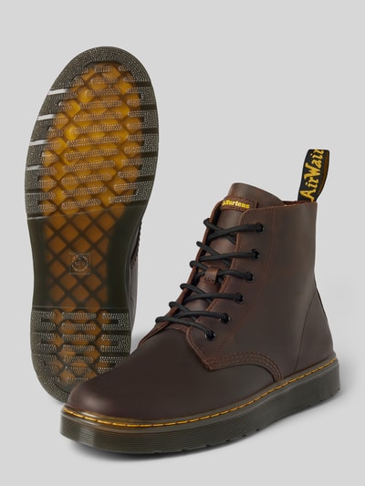 Peek & Cloppenburg Dr. MartensSchnürboots Aus Leder Mit Ziernaht Modell 'Thurston Chukka' In Mittelbraun