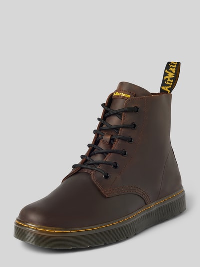 Peek & Cloppenburg Dr. MartensSchnürboots aus Leder mit Ziernaht Modell 'Thurston Chukka' in mittelbraun