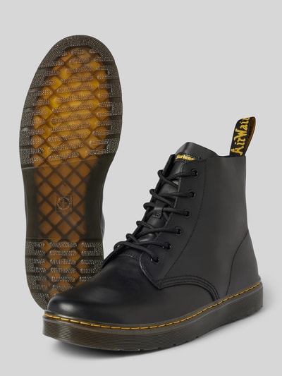 Peek & Cloppenburg Dr. MartensSchnürboots Aus Leder Mit Ziernaht Modell 'Thurston Chukka' In Black