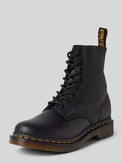 Peek & Cloppenburg Dr. MartensSchnürboots aus Leder mit Ziernaht Modell 'Eye' in black