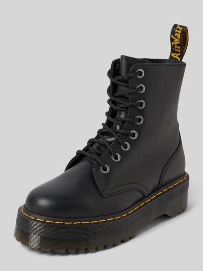 Peek & Cloppenburg Dr. MartensSchnürboots aus Leder mit Ziernaht Modell 'Jadon' in black