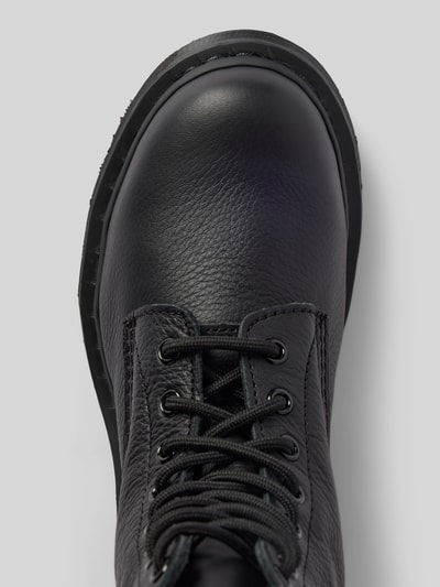 Peek & Cloppenburg Dr. MartensSchnürboots Aus Leder Mit Zugschlaufe Modell 'Pascal' In Black