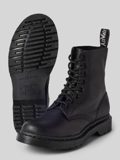 Peek & Cloppenburg Dr. MartensSchnürboots Aus Leder Mit Zugschlaufe Modell 'Pascal' In Black