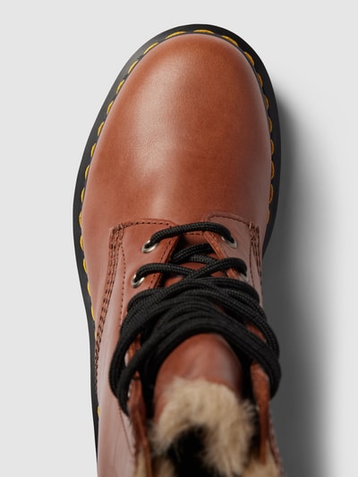 Peek & Cloppenburg Dr. MartensSchnürstiefel Mit Strukturierter Sohle In Dunkelbraun