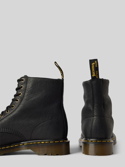 Peek & Cloppenburg Dr. MartensSchürboots Aus Leder Mit Innenfutter In Black