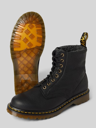 Peek & Cloppenburg Dr. MartensSchürboots Aus Leder Mit Innenfutter In Black