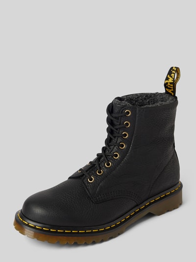 Peek & Cloppenburg Dr. MartensSchürboots aus Leder mit Innenfutter in black
