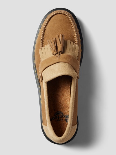 Peek & Cloppenburg Dr. MartensTassel-Loafer Mit Labeltypischen Nähten Modell 'Adrian' In Beige
