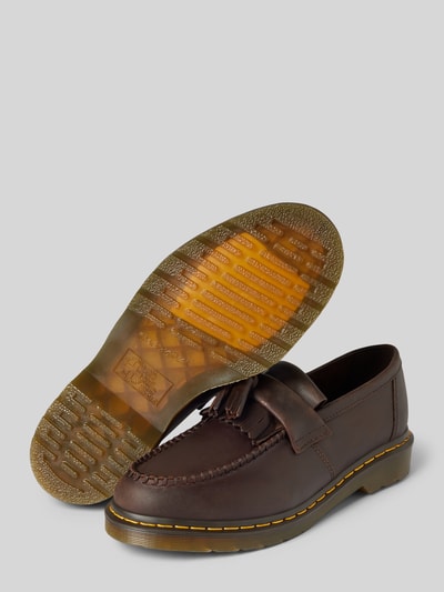 Peek & Cloppenburg Dr. MartensTassel-Loafer Mit Ziernähten Modell 'Adrian' In Mittelbraun