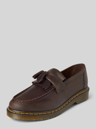 Peek & Cloppenburg Dr. MartensTassel-Loafer mit Ziernähten Modell 'Adrian' in mittelbraun